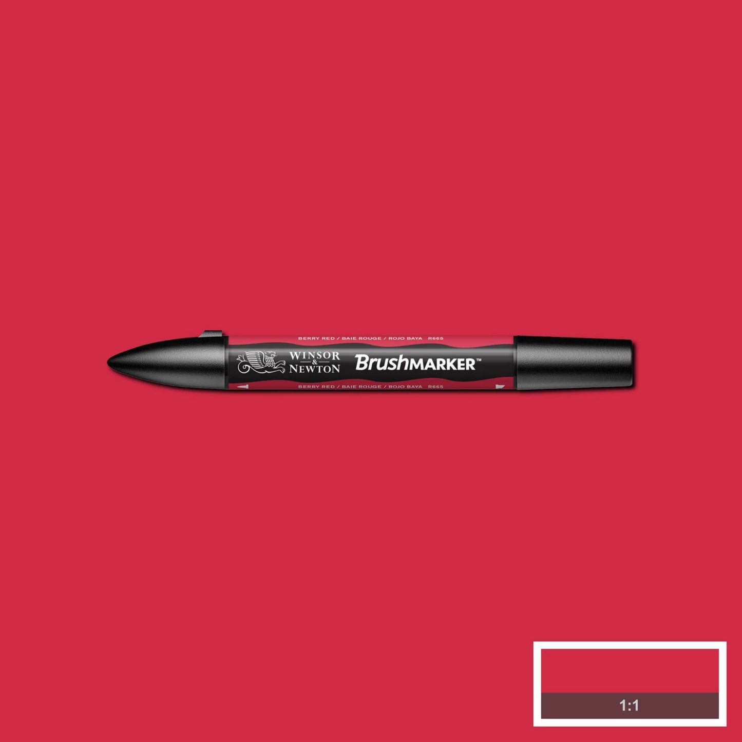 PINCEAU W&N PROMARKER ROUGE BAIE (R665)