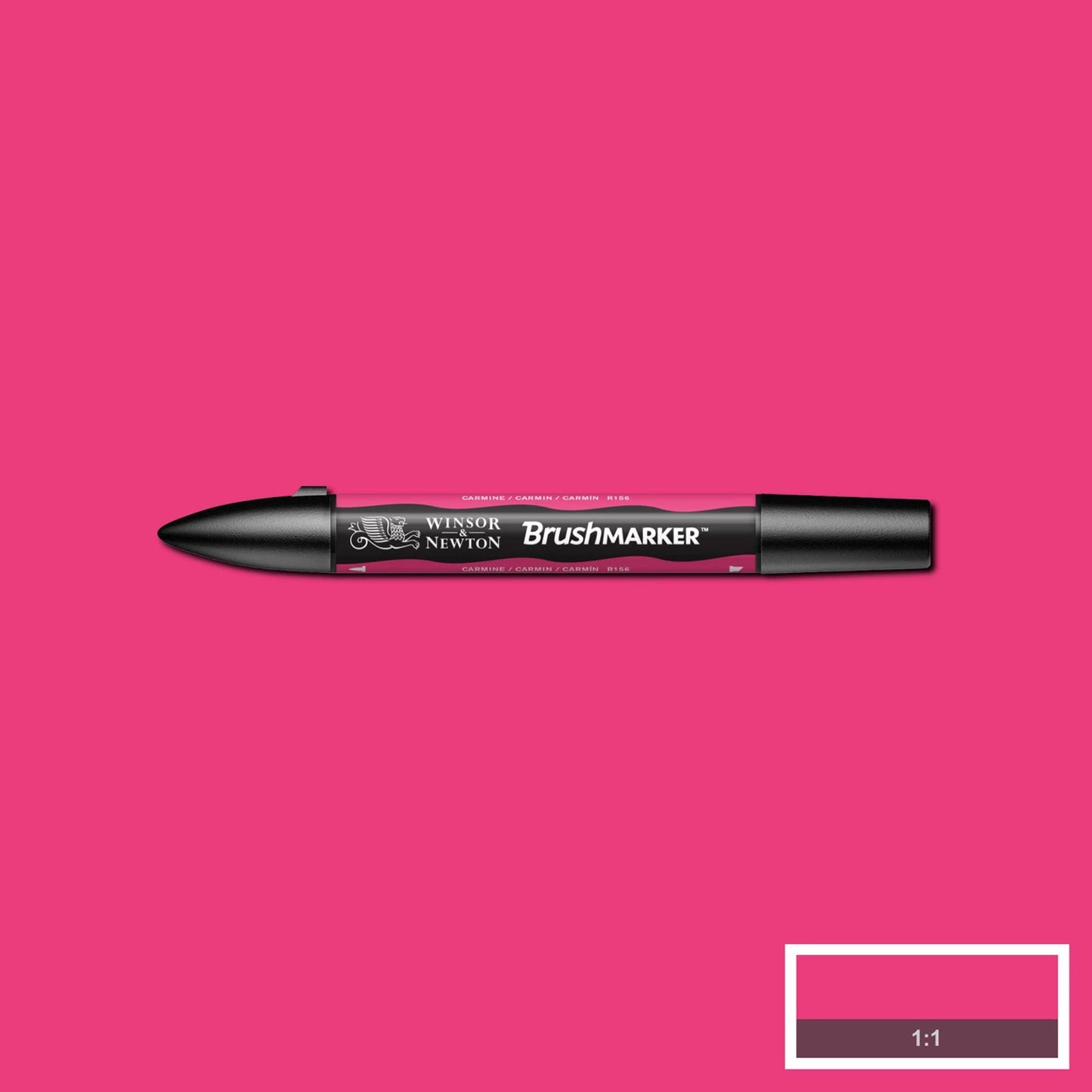PINCEAU W&N PROMARKER CARMIN (R156)
