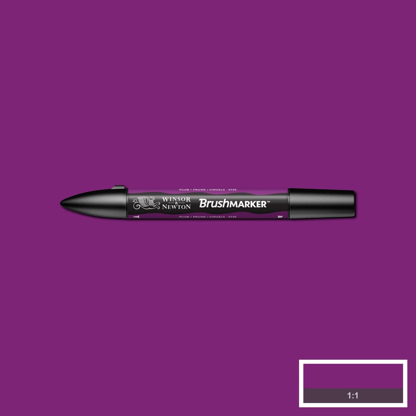 PINCEAU W&N PROMARKER PRUNE (V735)