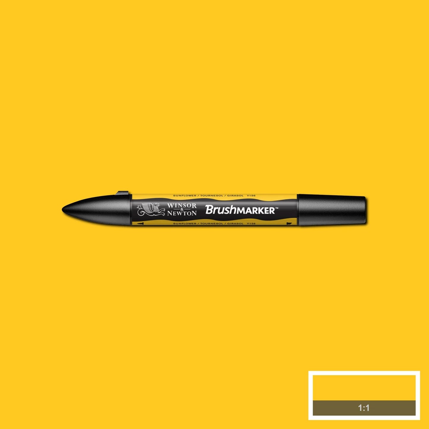 W&N PROMARKER SUNFLOWER PINSEL (Y156)