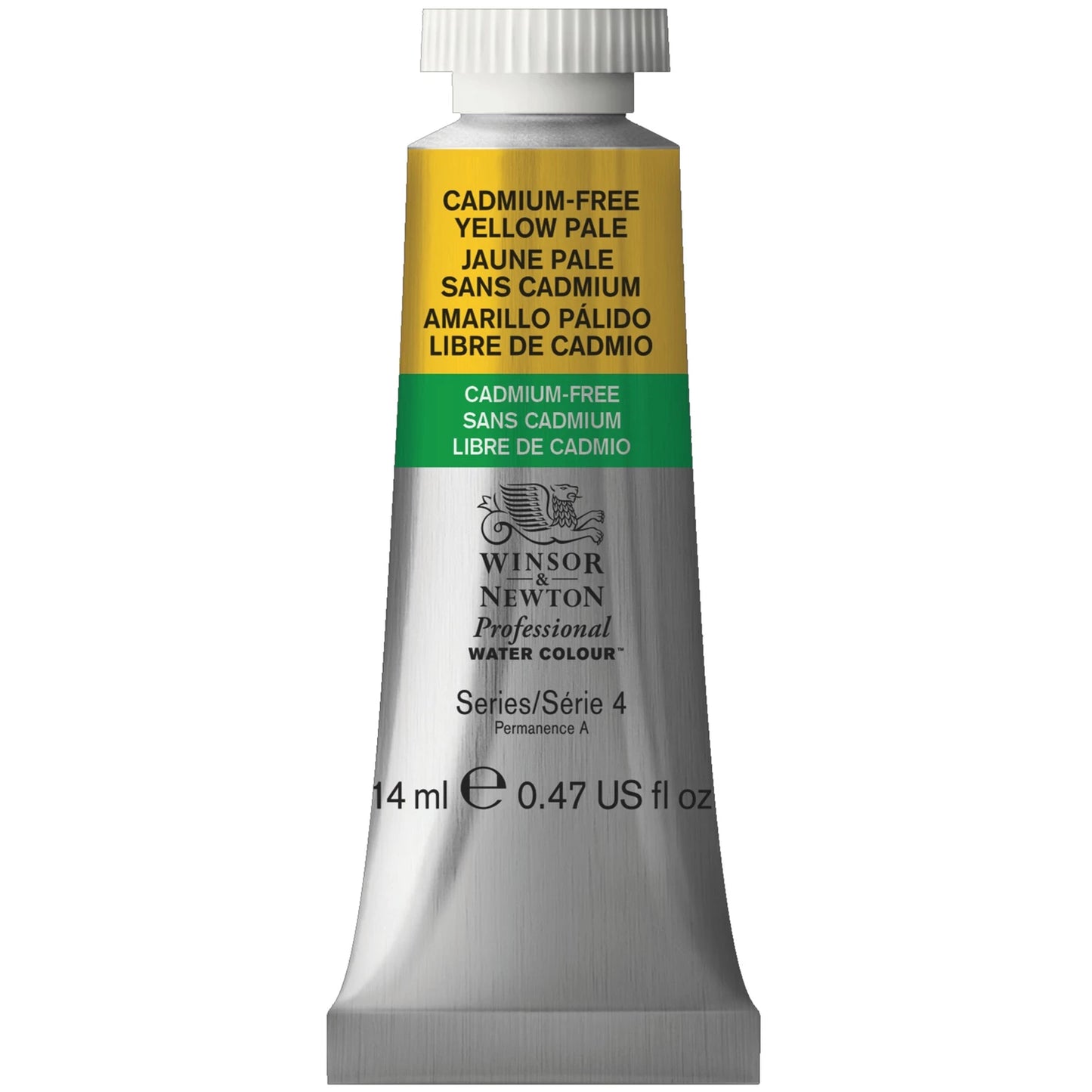 W&N PRO. AQUARELLE TUBE 14ML SANS CADMIUM JAUNE PÂLE
