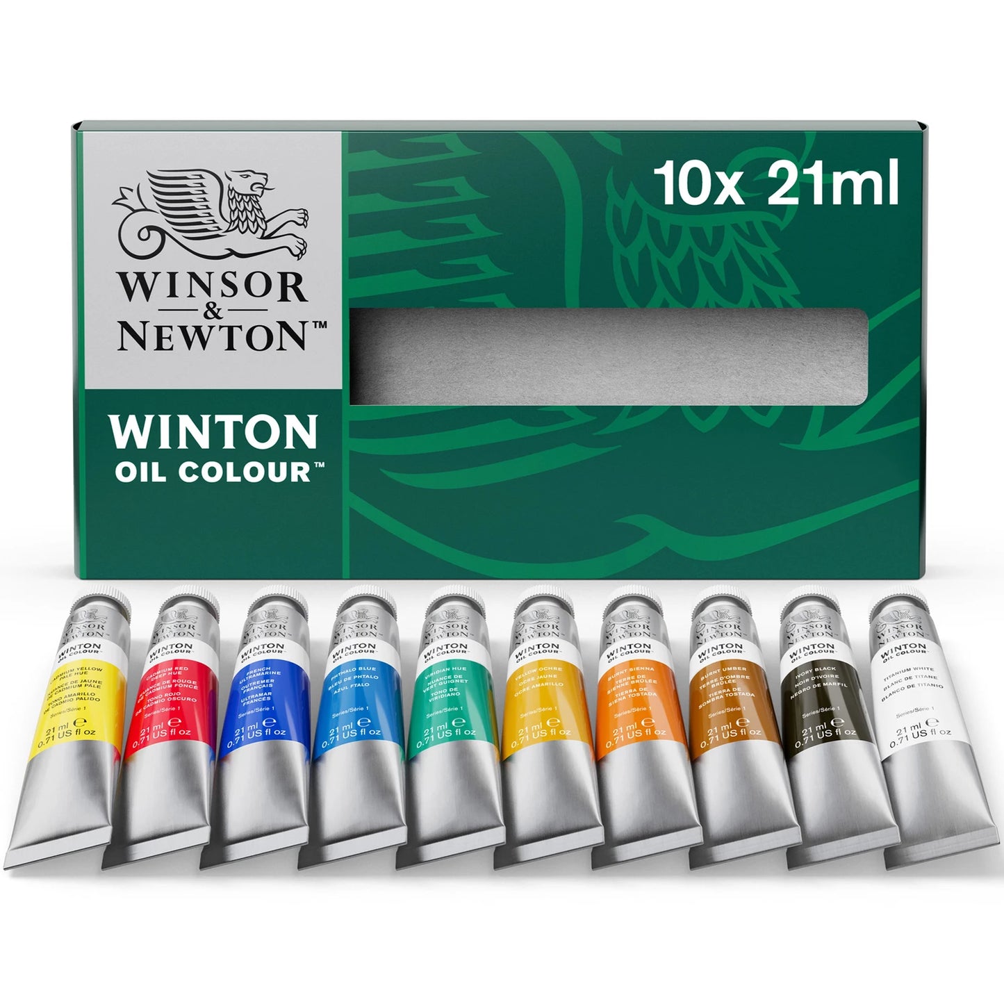 W&N WINTON ÖLFARBEN-SET 10 TUBEN À 21 ML