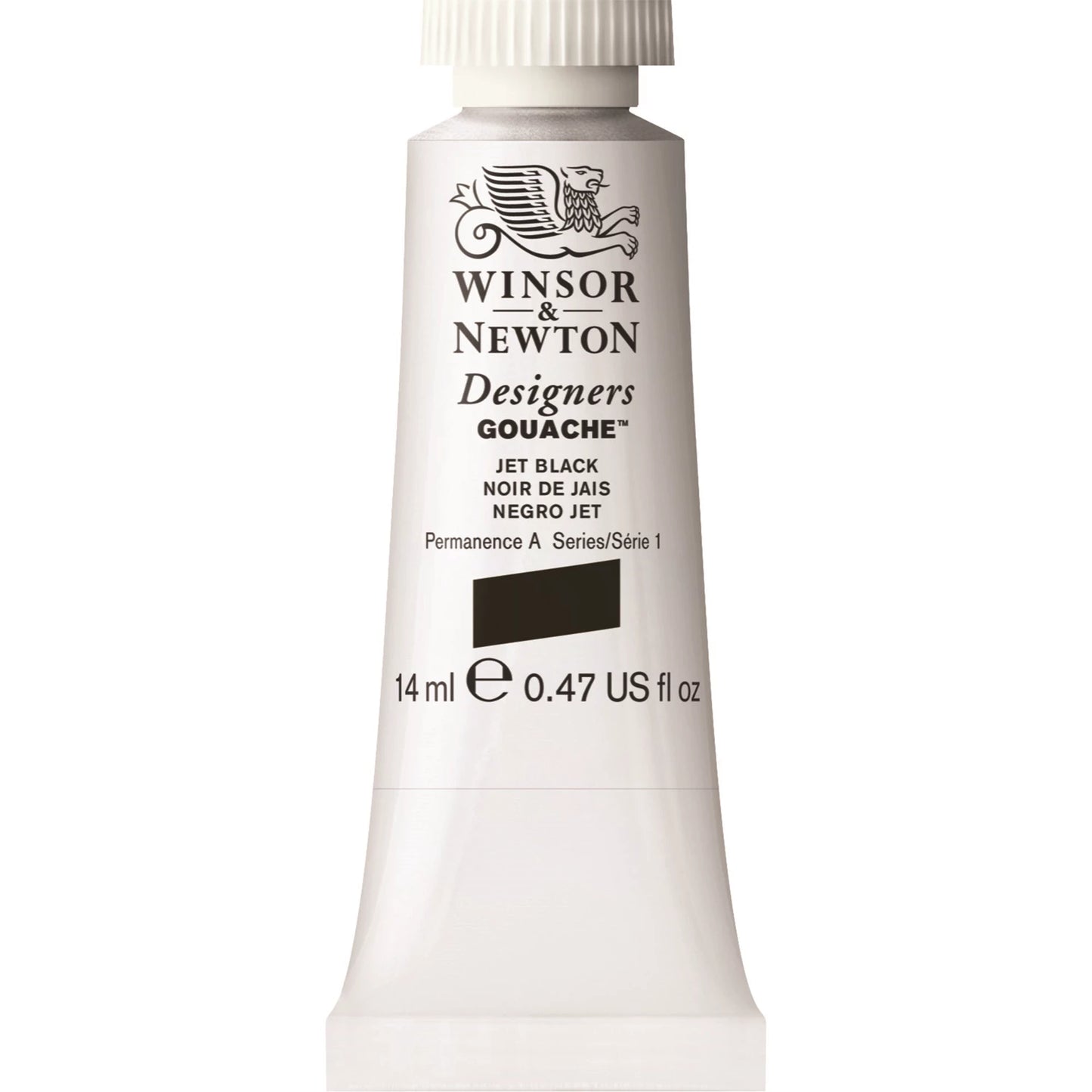 W&N DESIGNERS GOUACHE TUBE 14ML NOIR CORAIL