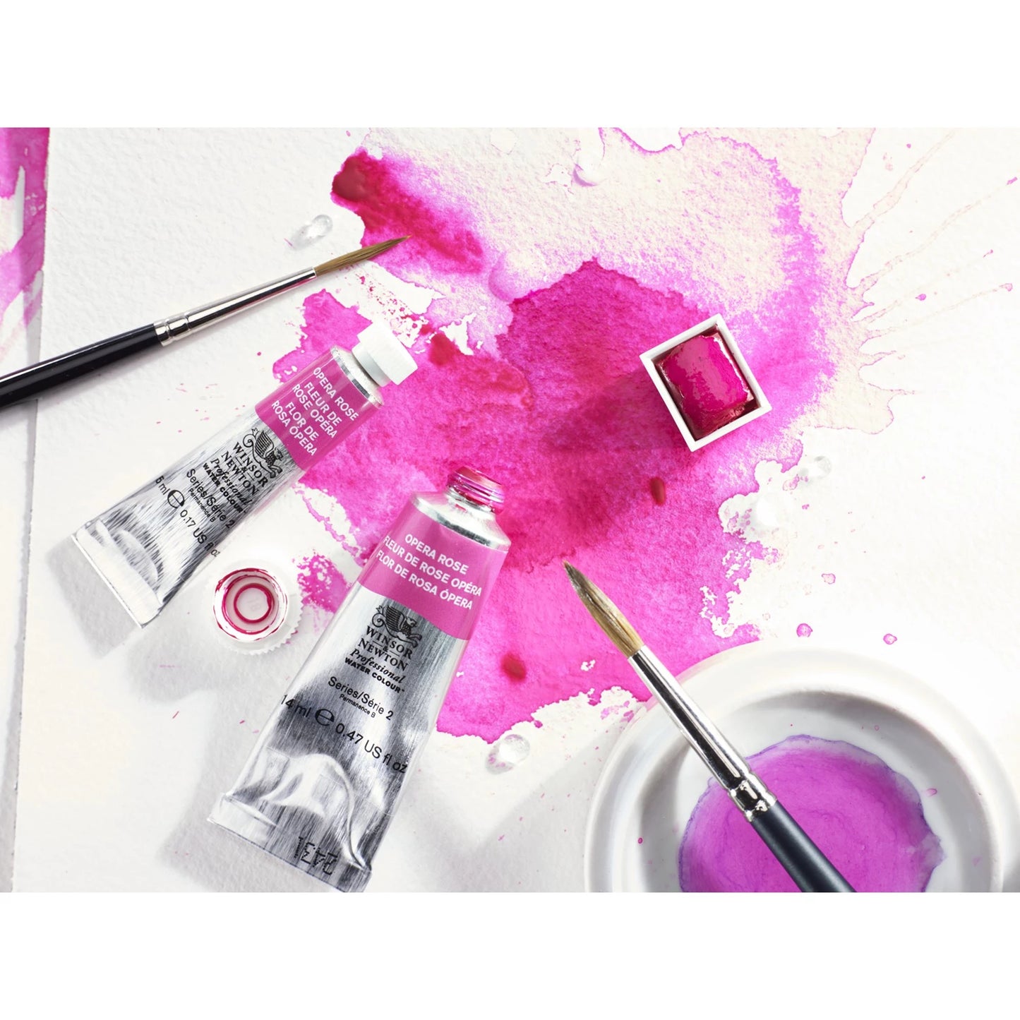W&N AQUARELLE PROF. TUBE 14ML ROSE OPÉRA