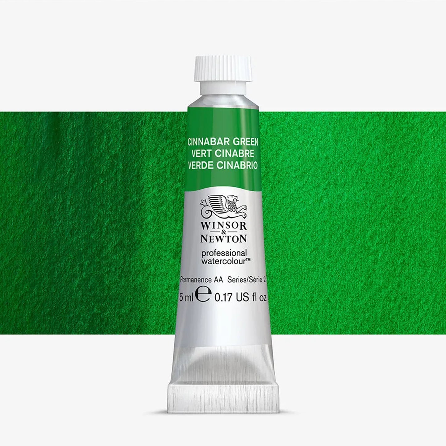 W&N PRO AQUARELLE 5ML VERT CINABRE