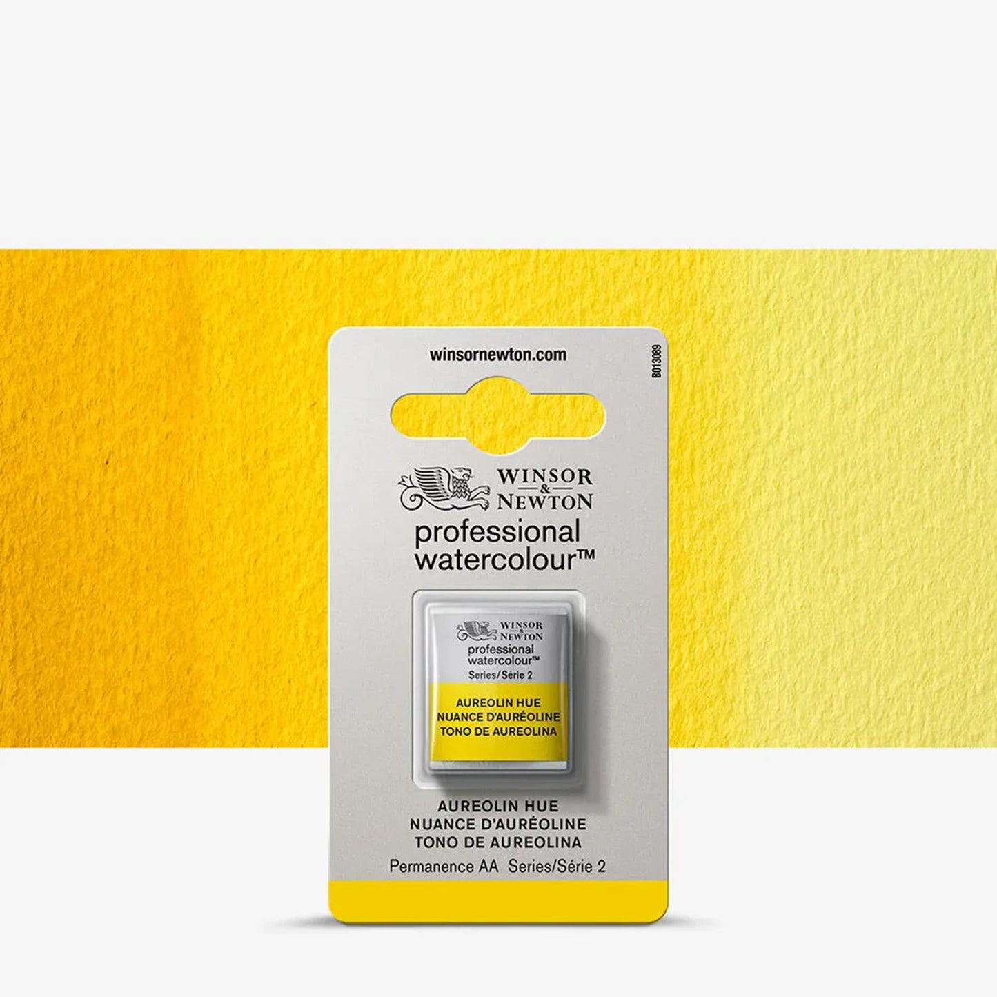 W&N PRO AQUARELLE 1/2 GODET 417 AUREOLIN HUE