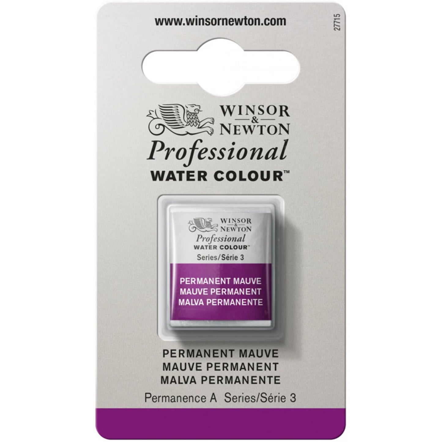 W&N PROF. AQUARELL 1/2 NÄPFCHEN PERMANENT MALLOW