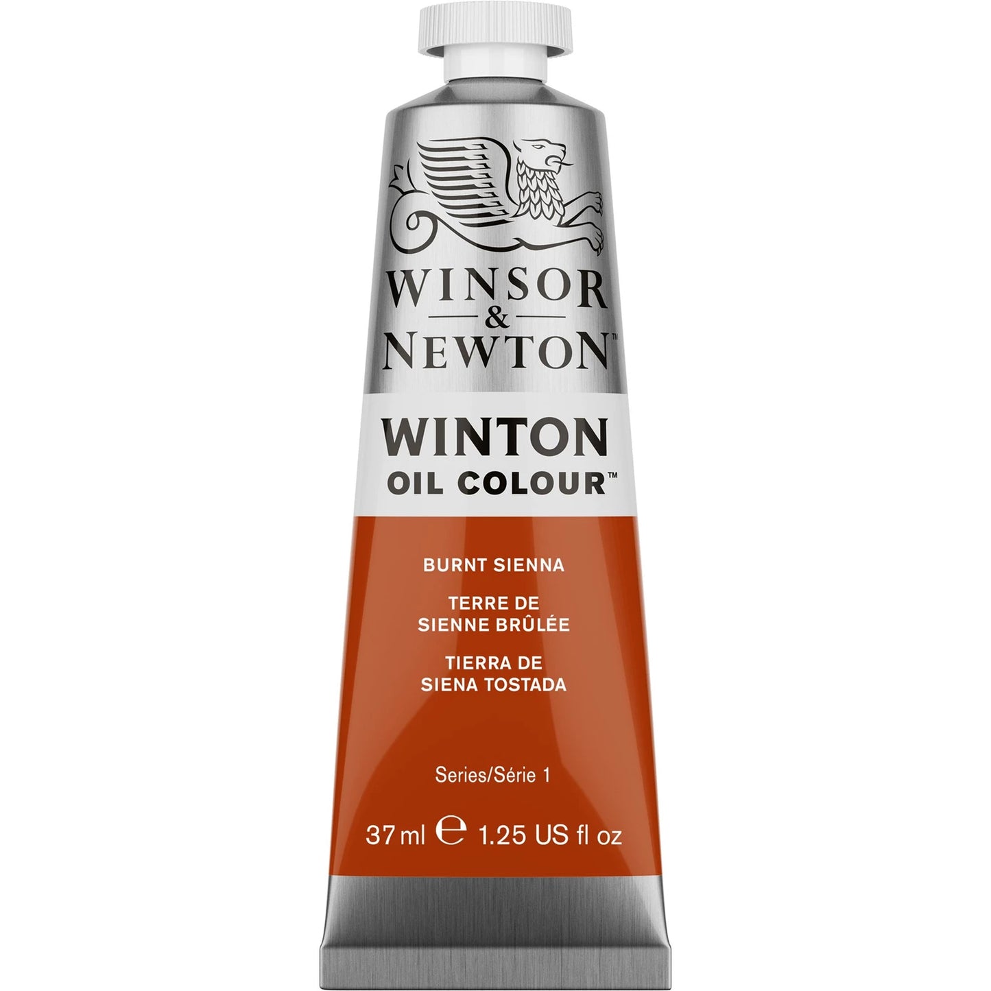 W&N WINTON HUILE TUBE DE 37 ML TERRE DE SIENNE BRÛLÉE