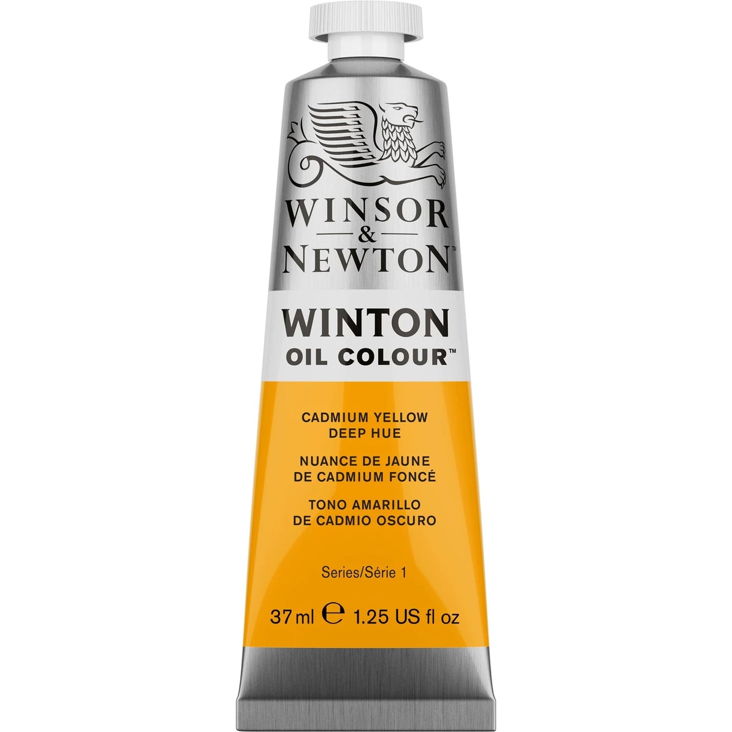 W&N WINTON COLORE A OLIO TUBO DA 37 ML GIALLO CADMIO COLORE SCURO