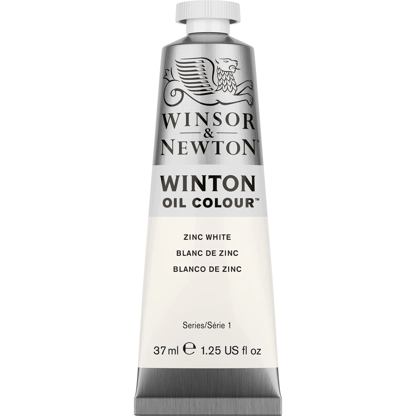 W&N WINTON HUILE TUBE DE 37 ML BLANC DE ZINC