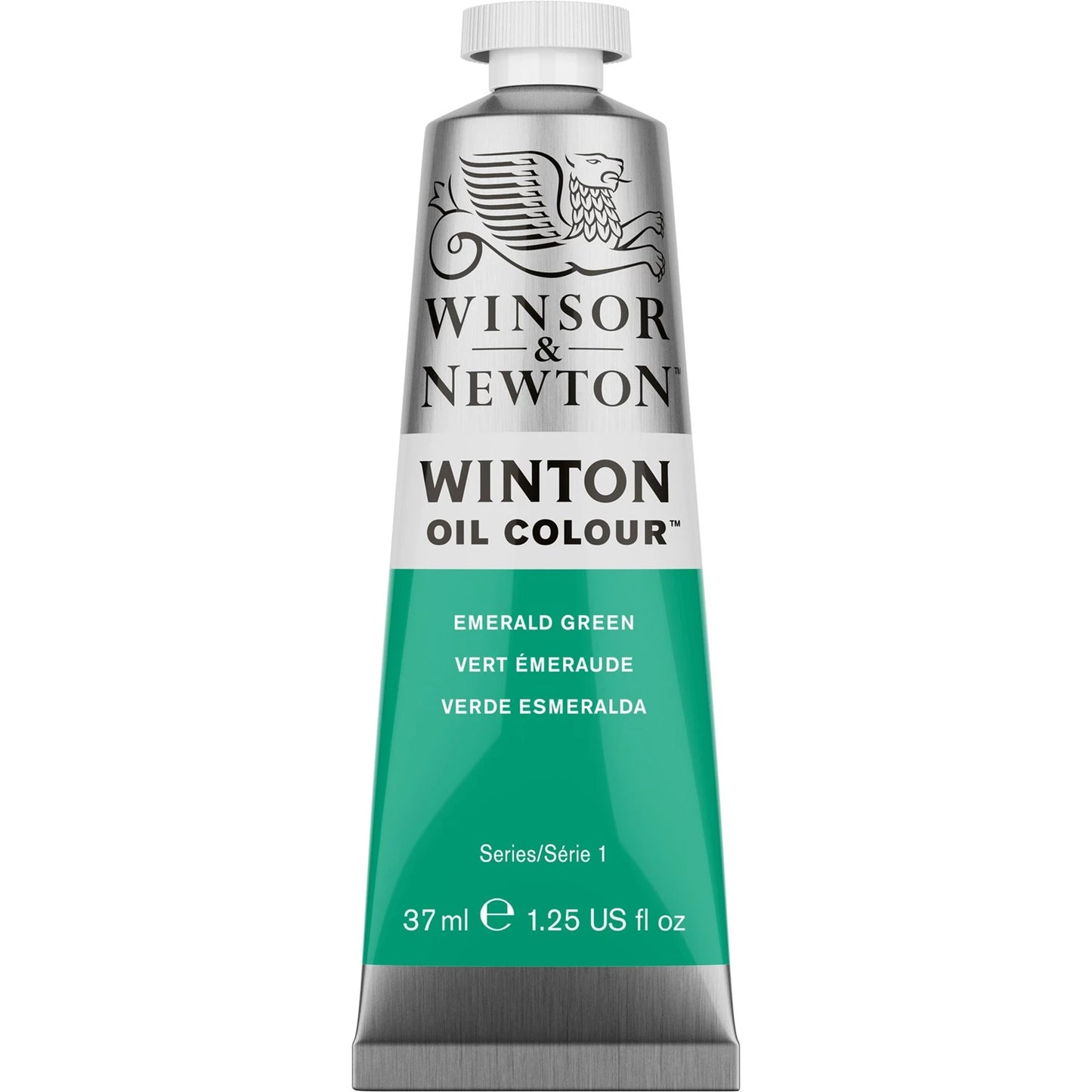 W&N WINTON HUILE TUBE 37ML VERT ÉMERAUDE