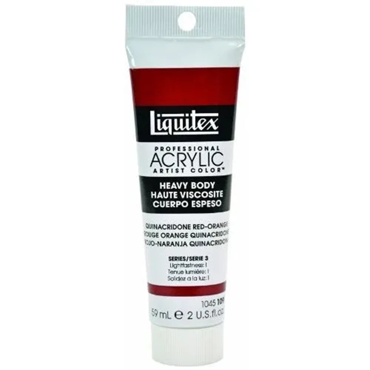 LQX PROF. PEINTURE ACRYLIQUE À CORPS ÉPAIS TUBE 59 ML QUINACRIDONE ROUGEOR