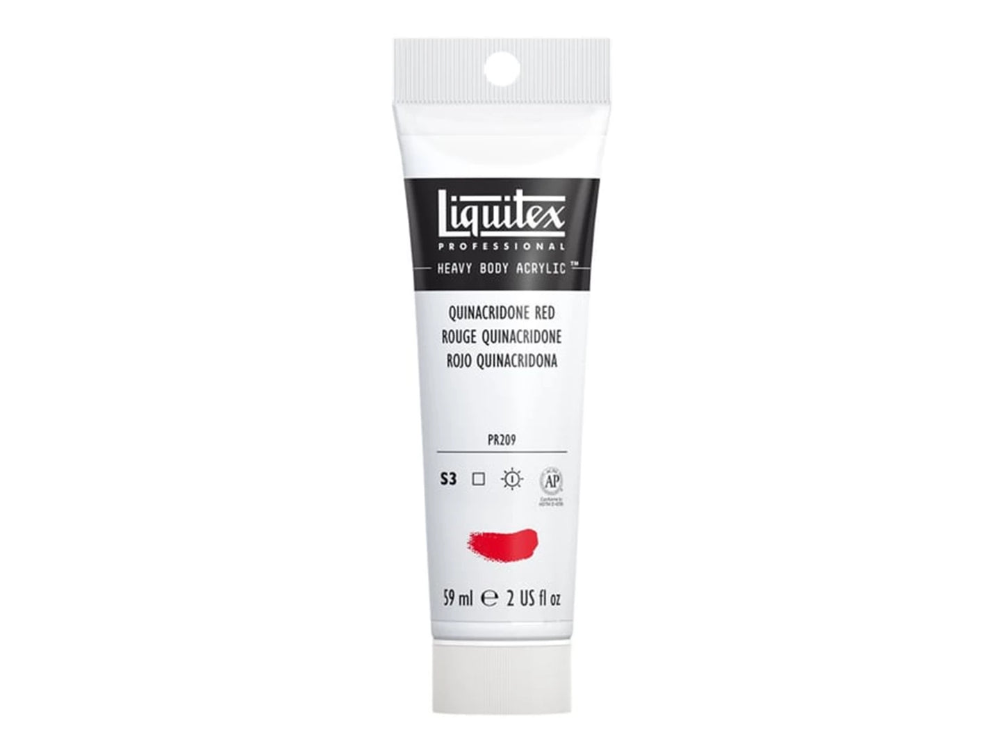 LQX PROF. PEINTURE ACRYLIQUE ÉPAISSE TUBE 59 ML ROUGE QUINACRIDONE