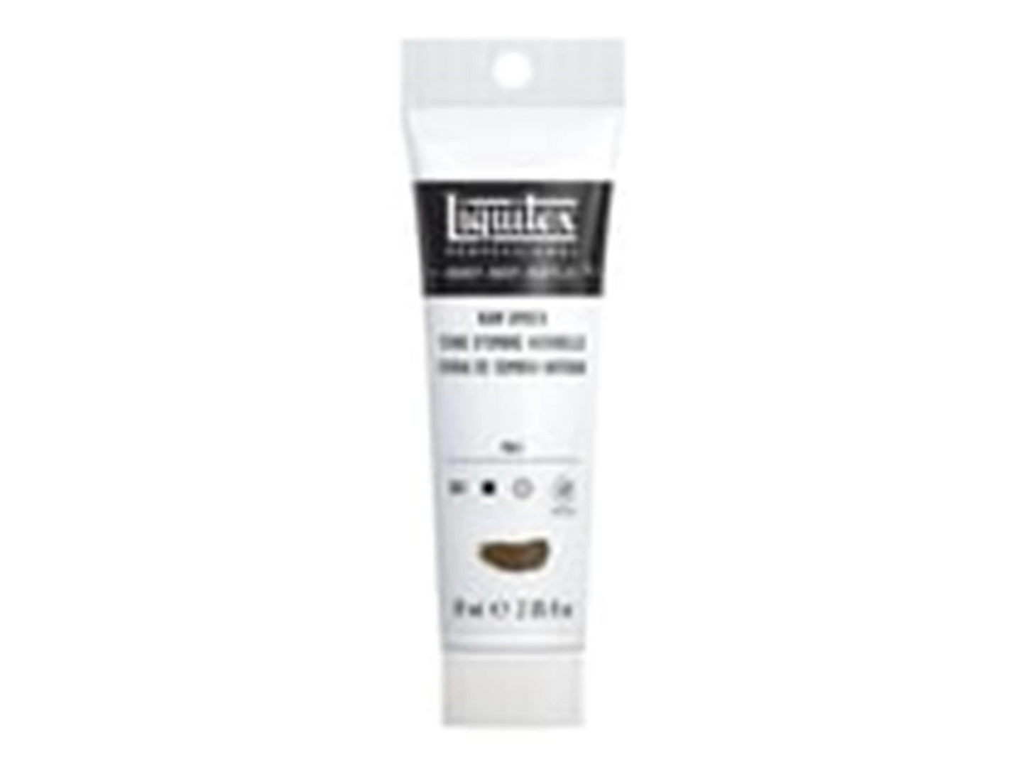 LQX PROF. PEINTURE ACRYLIQUE ÉPAISSE TUBE DE 59 ML TERRE D'OMBRE NATURELLE