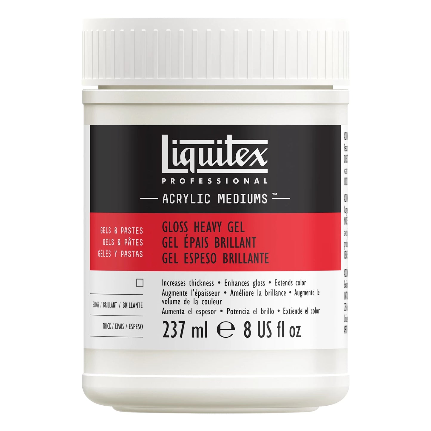 LQX GEL ACRYLIQUE ÉPAIS MEDIUM 237ML