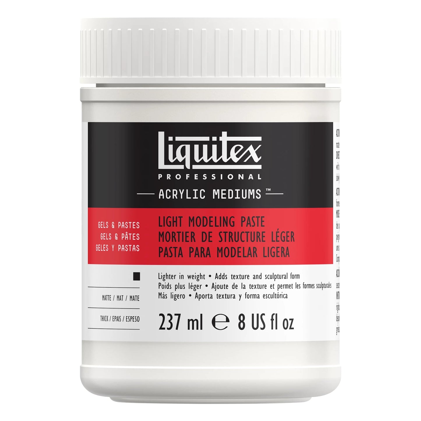LQX COMPOSÉ ACRYLIQUE LÉGER POUR MODELAGE 237ML