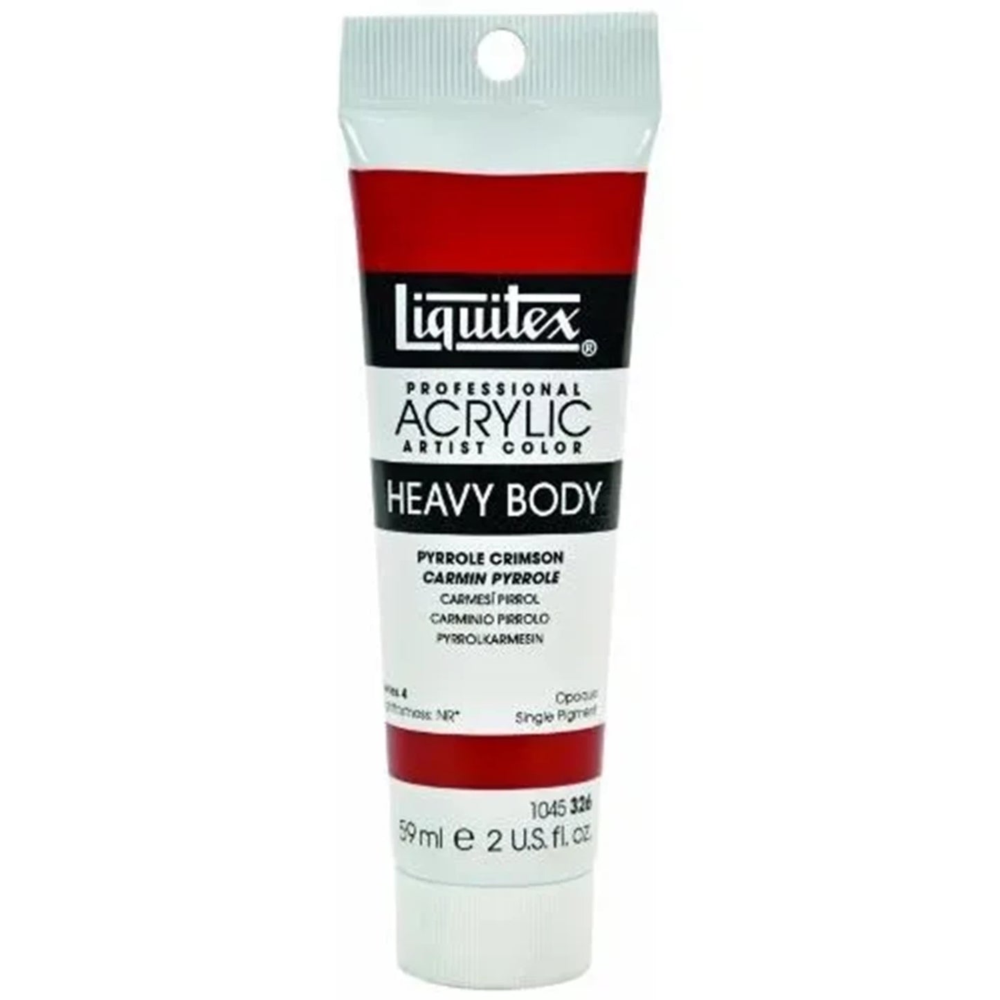 LQX PROF. PEINTURE ACRYLIQUE ÉPAISSE TUBE 59 ML CARMESIN DE PYRROLE