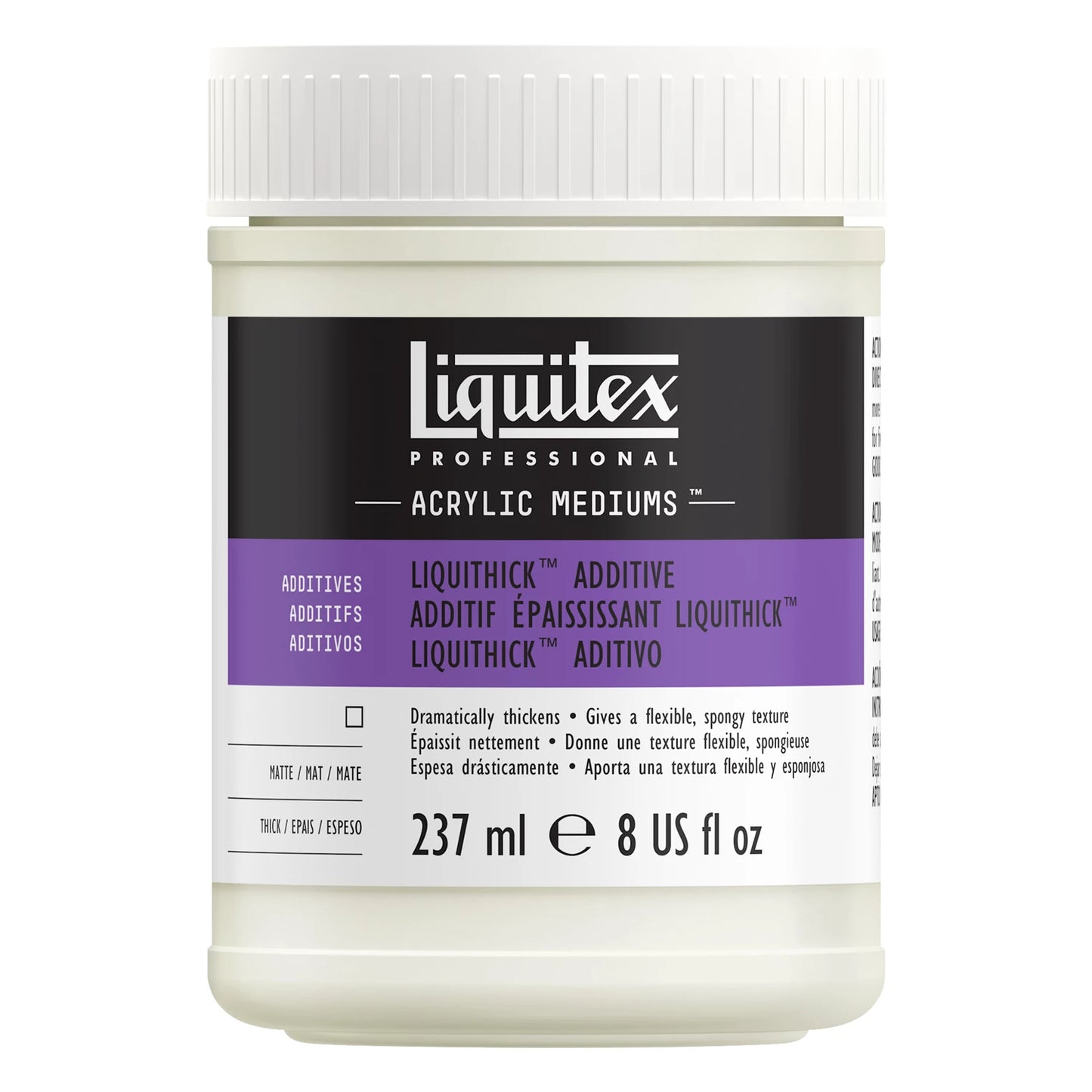 LQX GEL ÉPAISSISSANT ACRYLIQUE LIQUITHICK 237ML