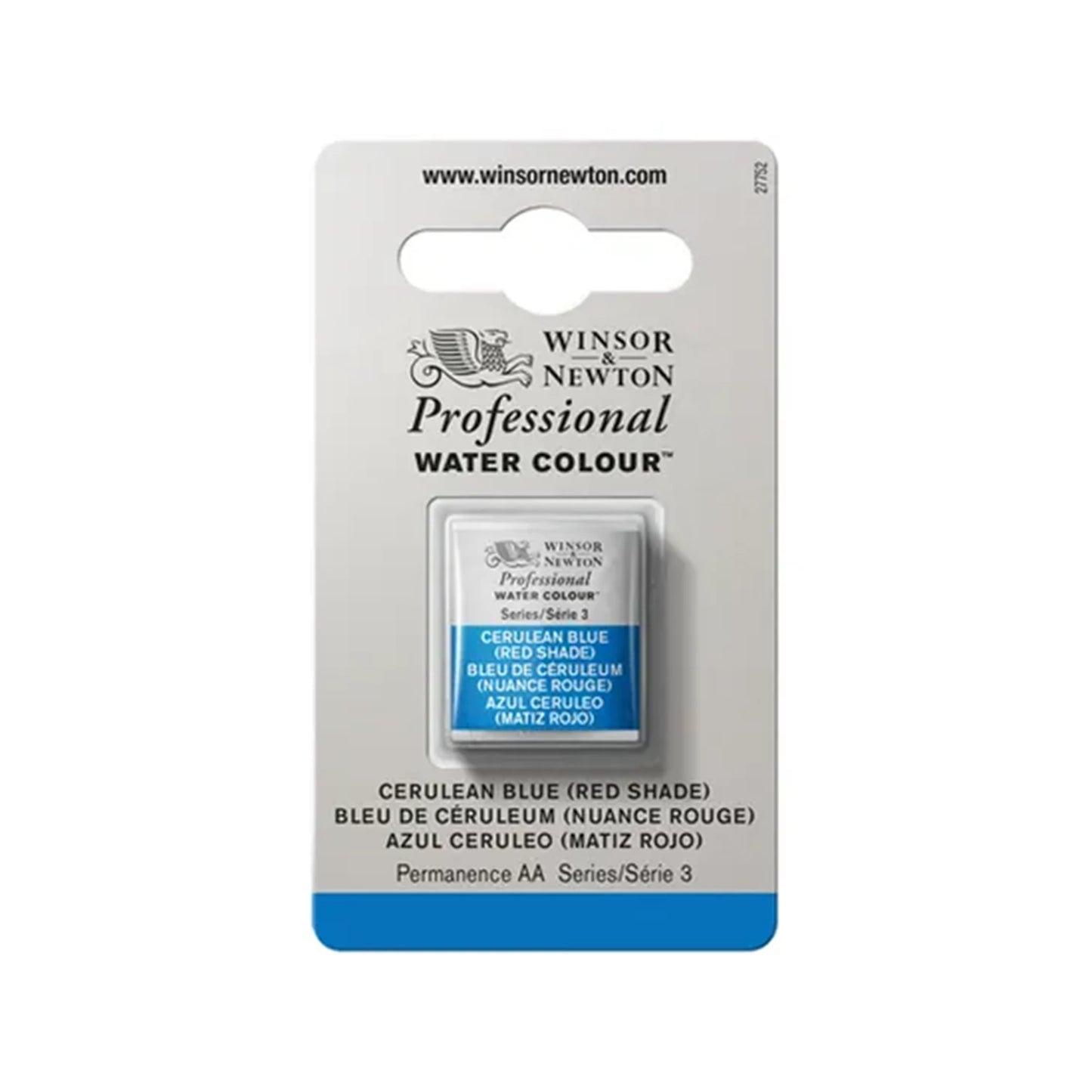 W&N PROF. AQUARELLE 1/2 GODET BLEU DE COLIN (TEINTE ROUGE)