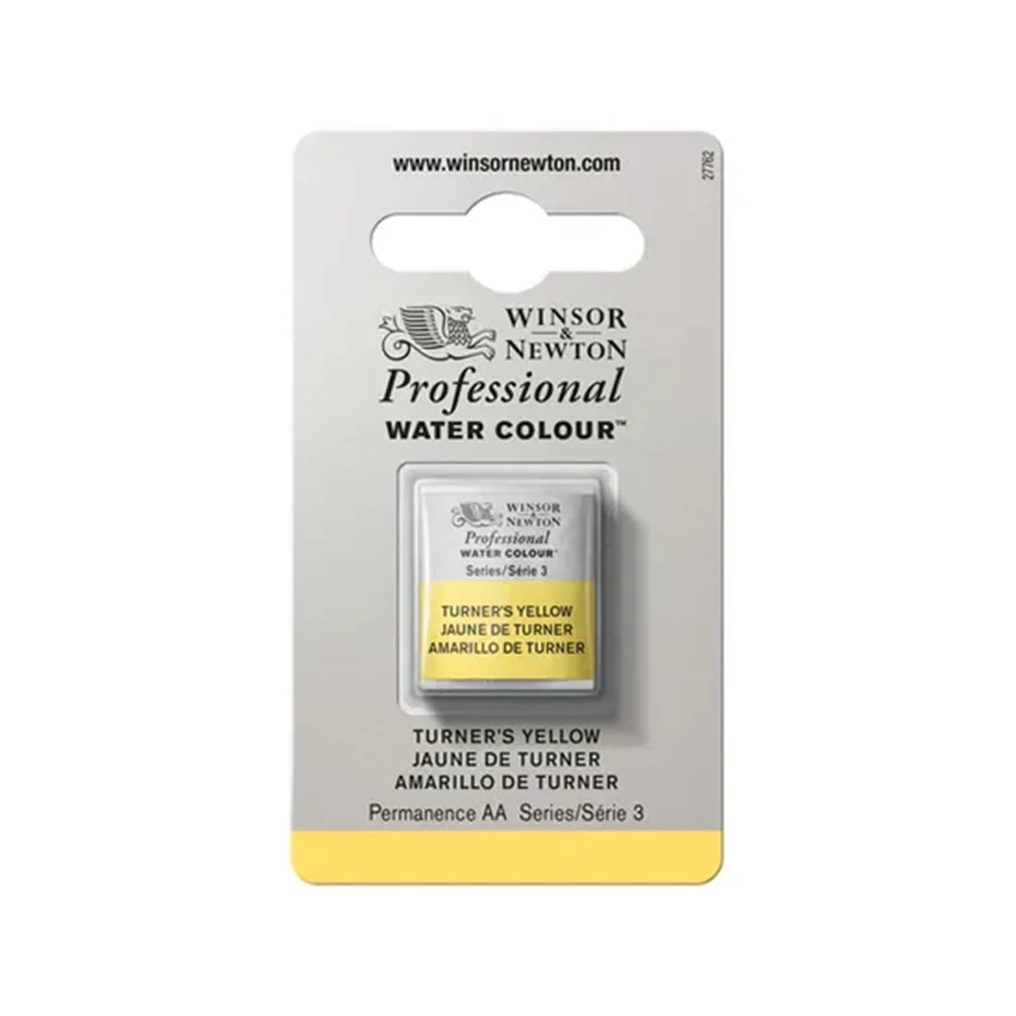 W&N AQUARELLE PROF. 1/2 GODET JAUNE TURNER