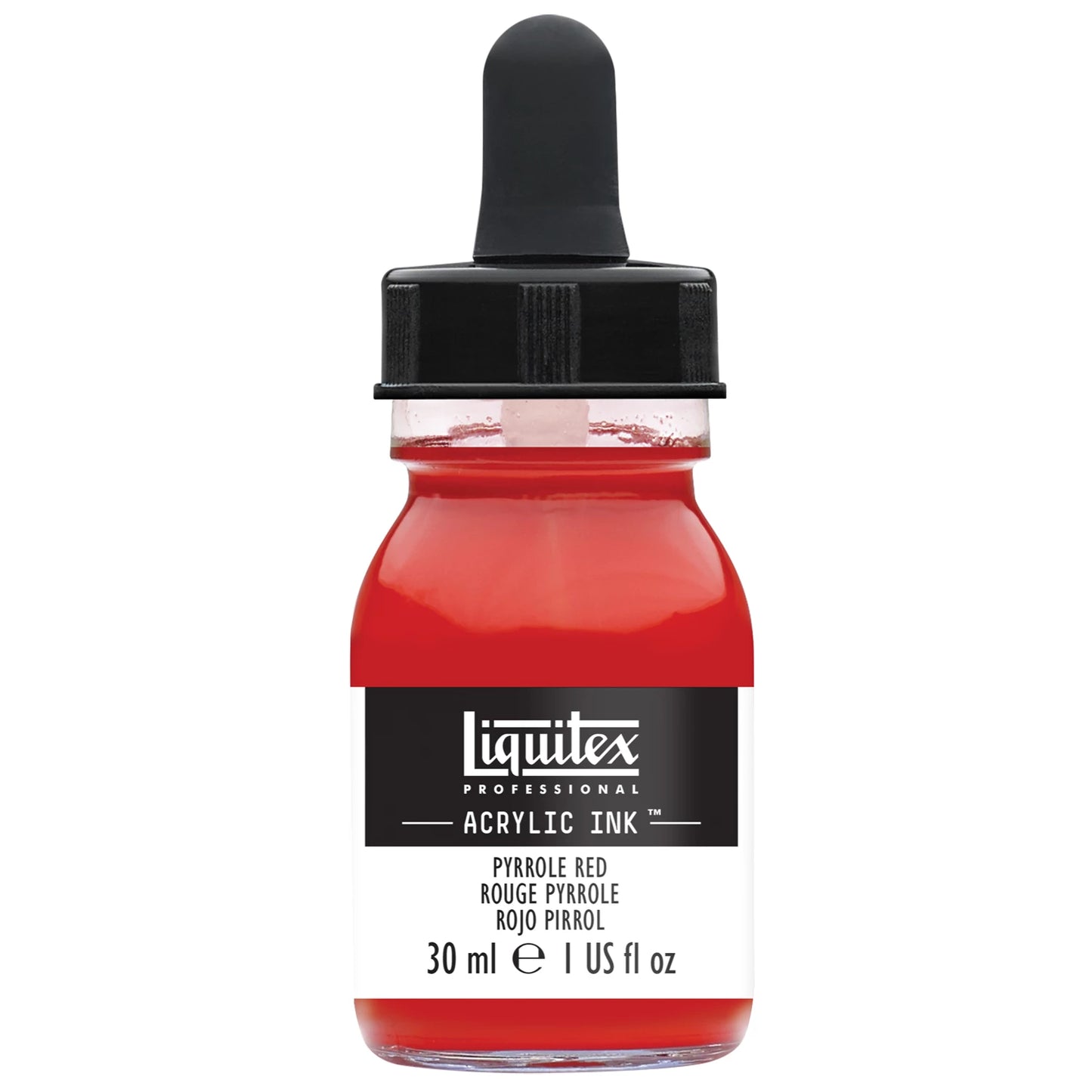 LQX PROF. ENCRE ACRYLIQUE FLACON 30ML ROUGE PYRROLE