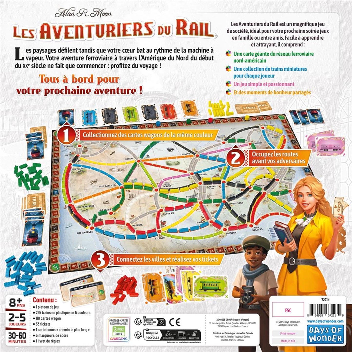 TTR DIE ABENTEURER DES ZUGES USA REFRESH (FR)