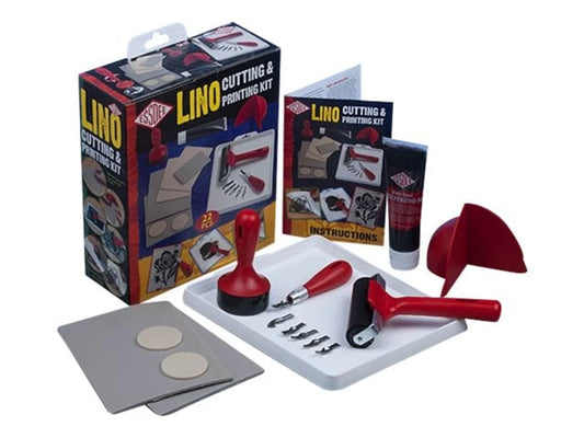 SET DE GRAVURE LINOLD ESSDEE 22 PIÈCES.