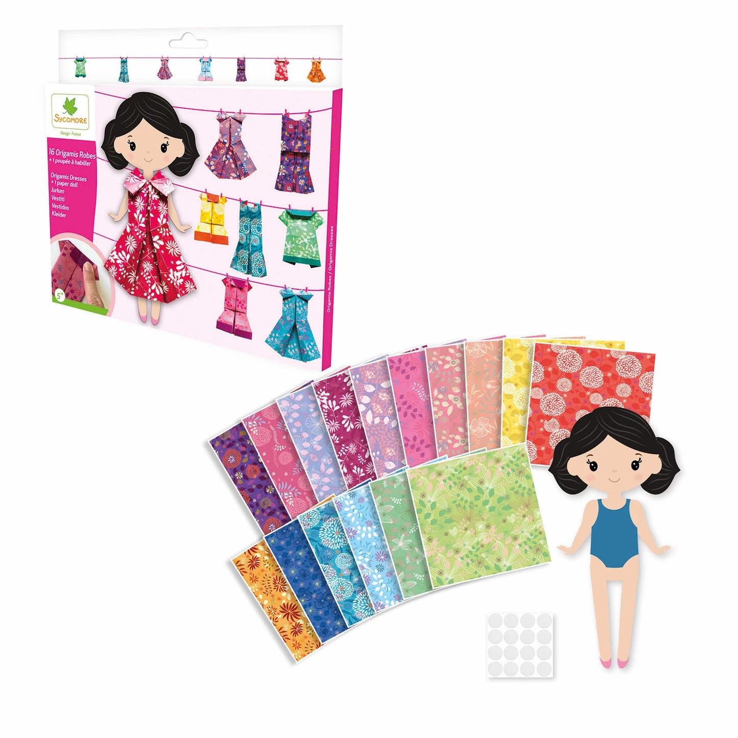 SYCOMORE - VESTAGLI ORIGAMI TASCHE (FR-DE-IT) - F/D/I/ML