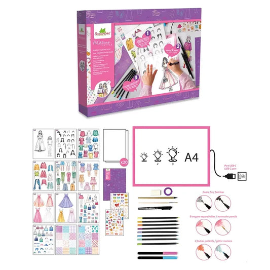 ARTISSIMO XXL+ ATELIER STYLISTE MIT LEUCHTTISCH (FR-