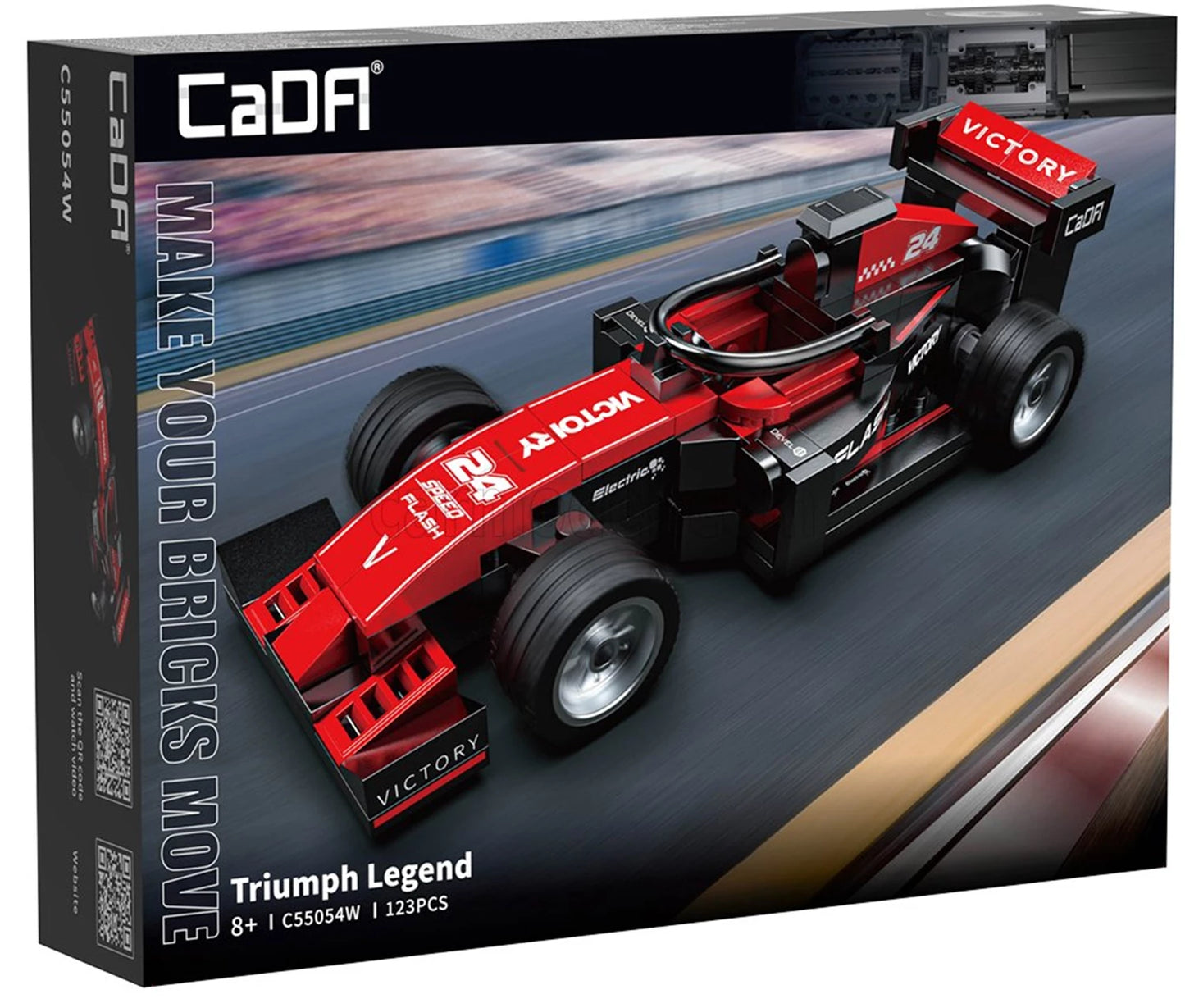 CADA - CADA AUTOS 1/32 TRIUMPH LEGEND 123 TEILE - F/D/D/I