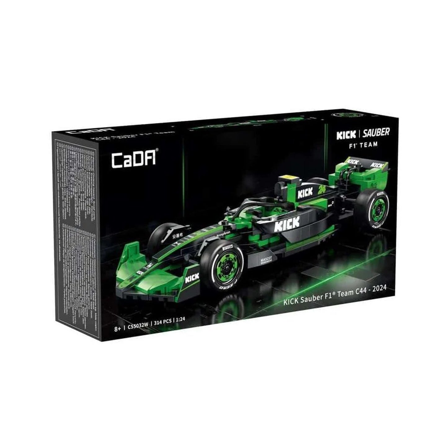 CADA - CADA VOITURES 1/24 KICK CLEAN F1@ TEAM C44 2024 314TEILE - F/D/D/I
