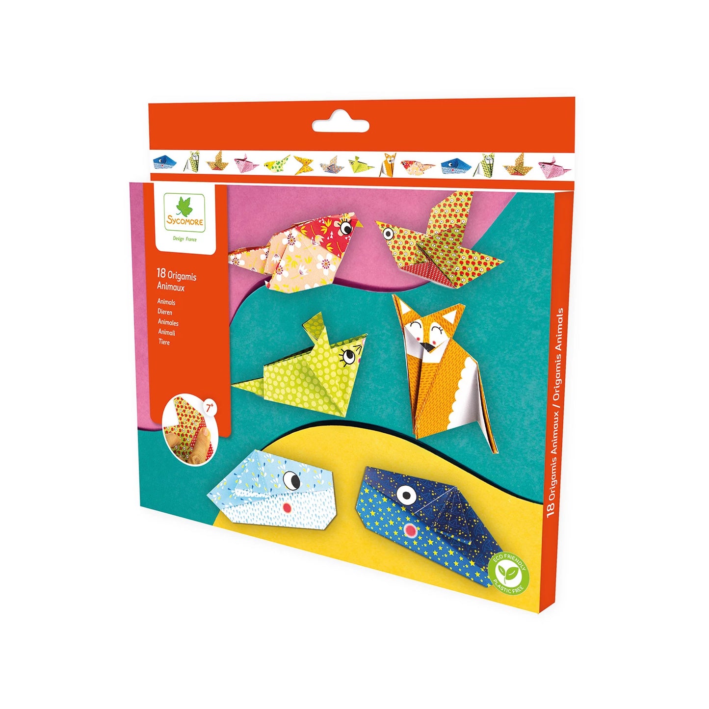 SYCOMORE – ORIGAMI-TASCHE TIERE (FR-DE-IT) – F/D/I/ML