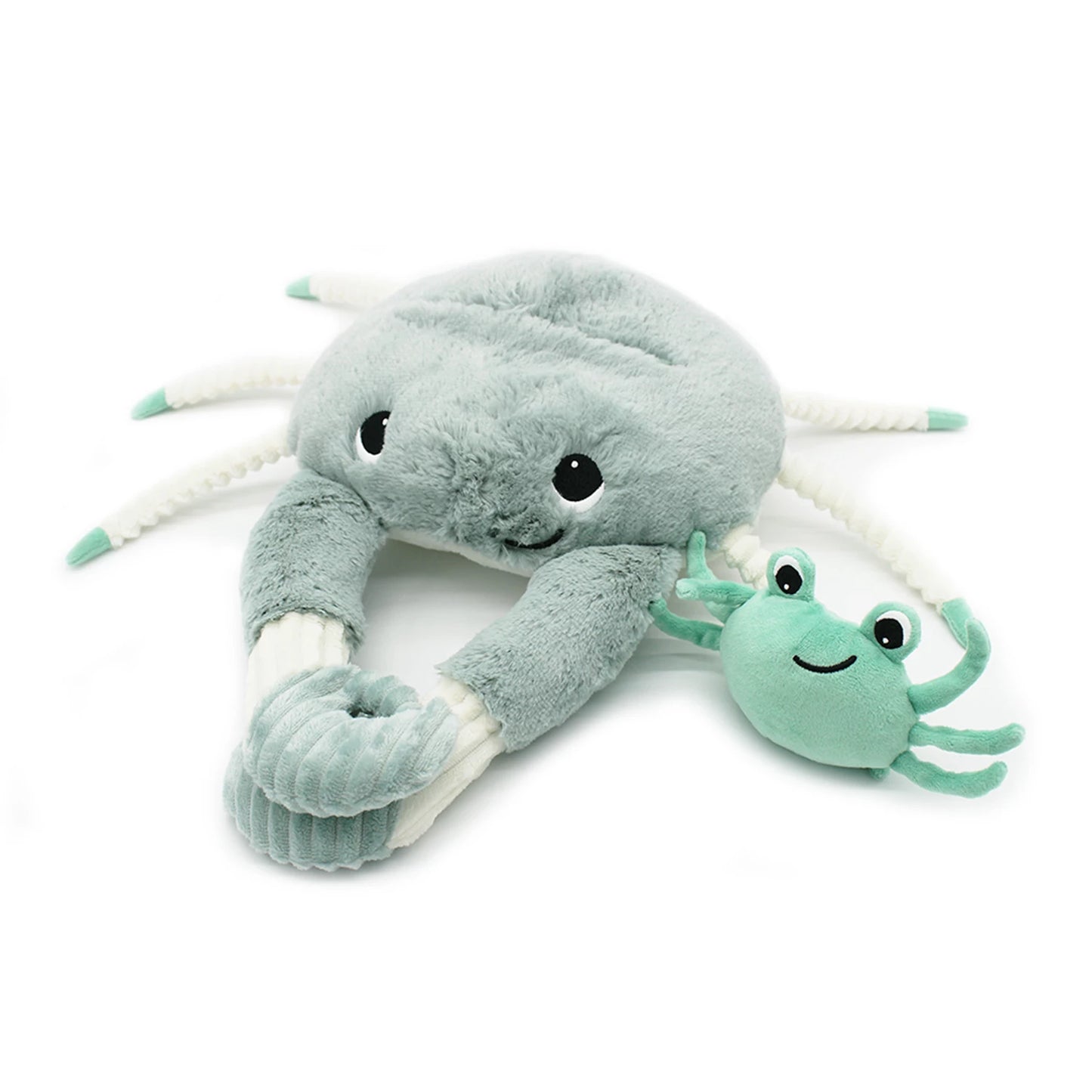 CASSECOU LE CRABE MÈRE ET ENFANT MENTHE