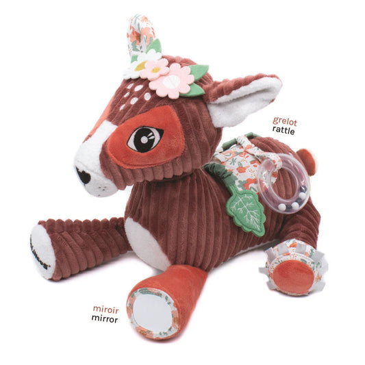 Plüschtieraktivität Melimelos der Hirsch