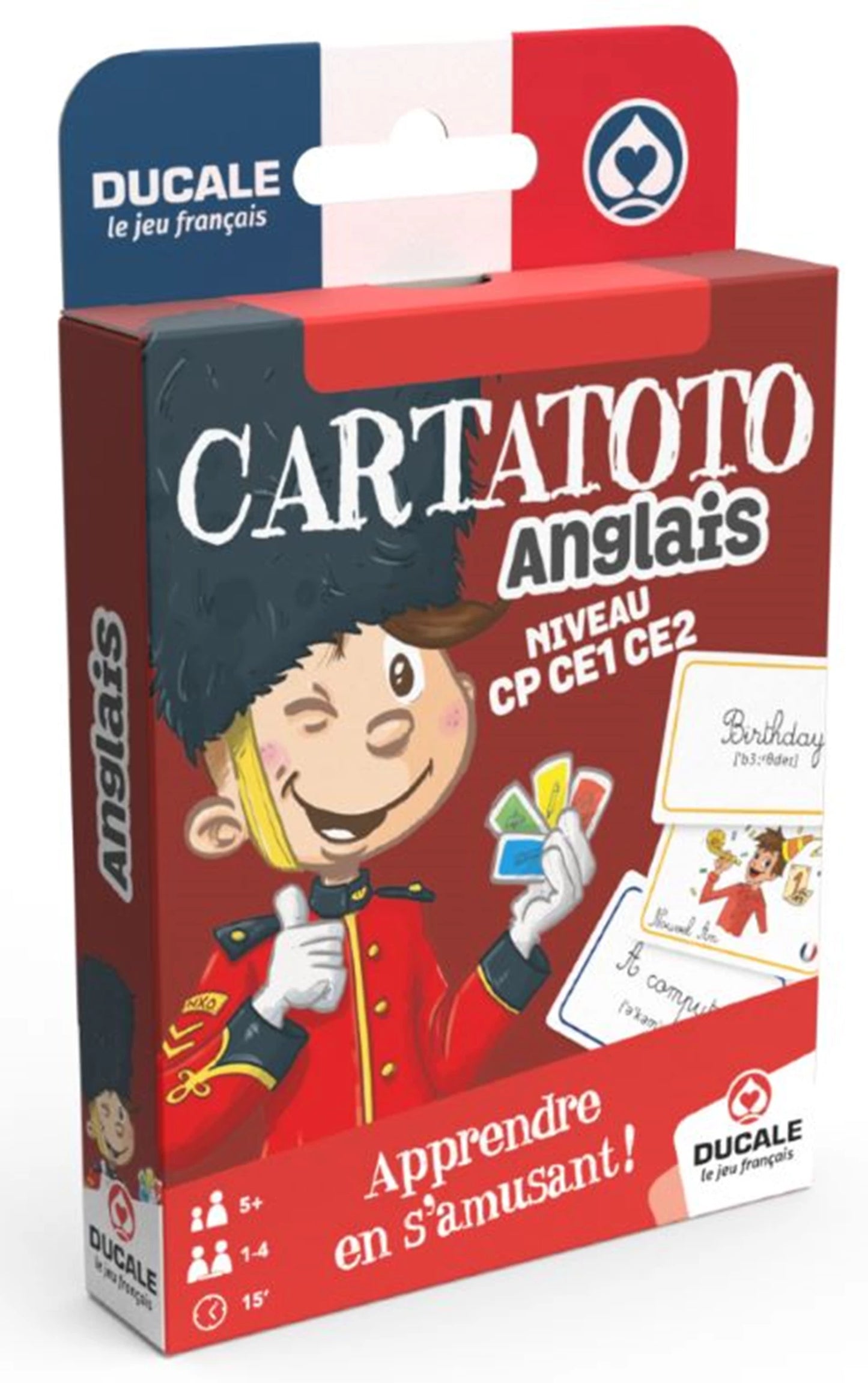 SHUFFLE CARTATOTO ANGLAIS ECO FORMAT