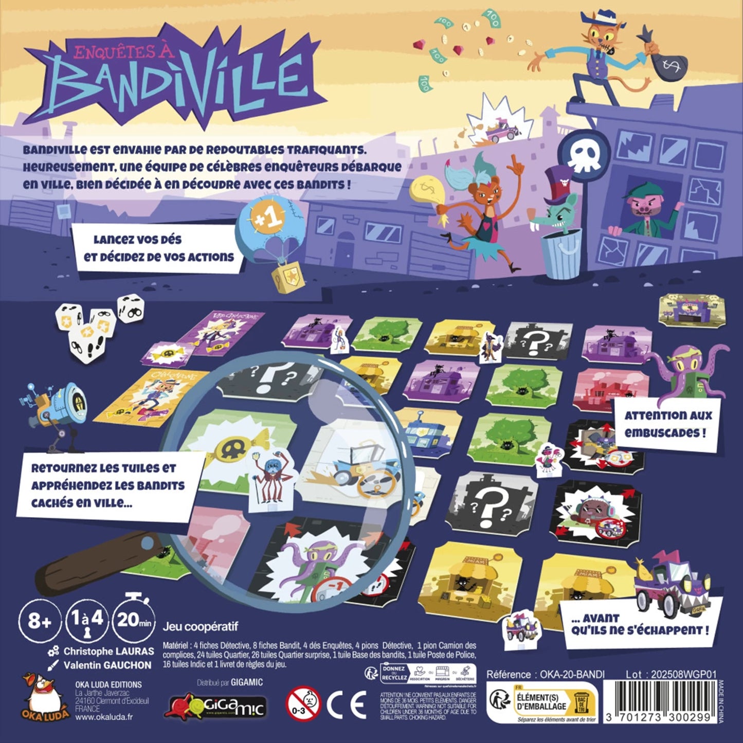OKA LUDA - ENQUETE A BANDIVILLE (FR) - F