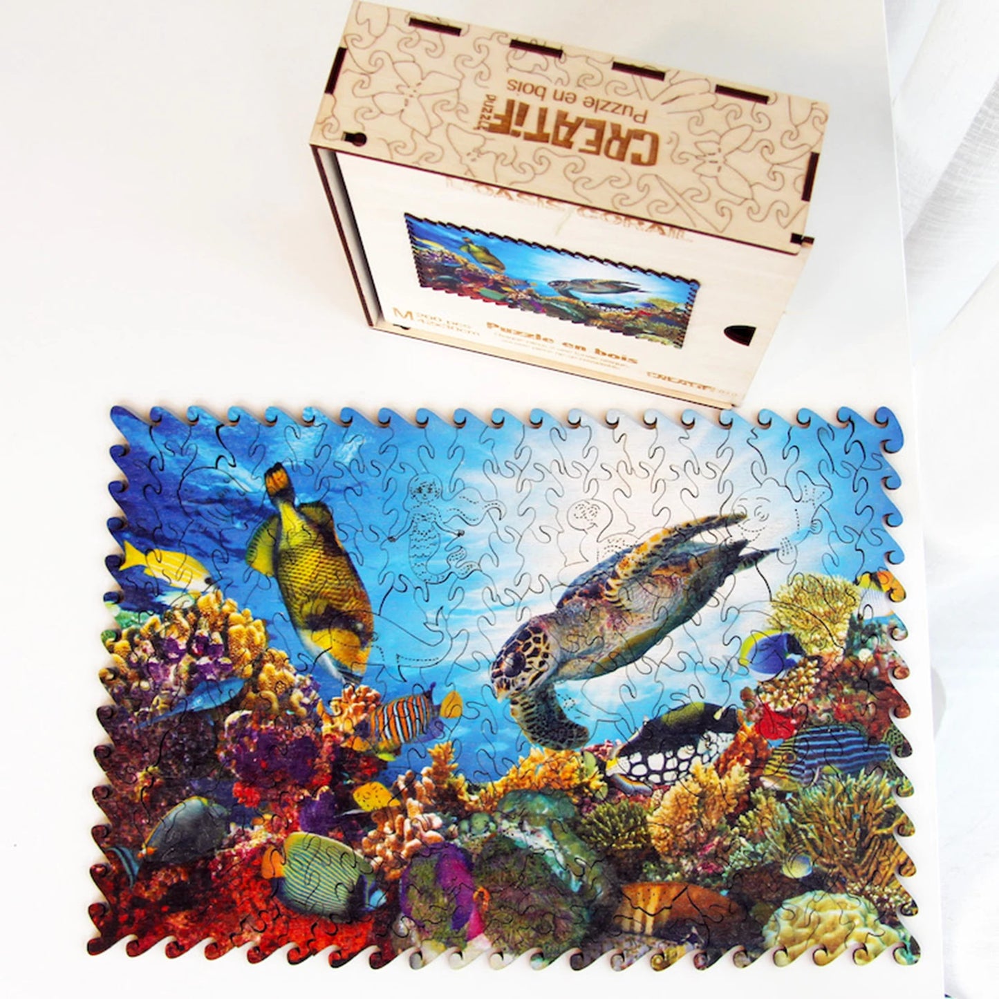 PZ BOIS - L'OASIS CORAIL 200PC - M