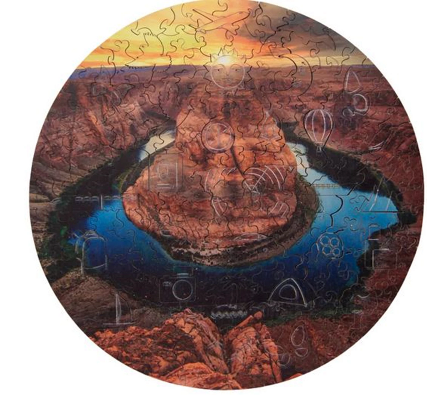 PZ BOIS - LE GRAND CANYON - 201 PIÈCES - M