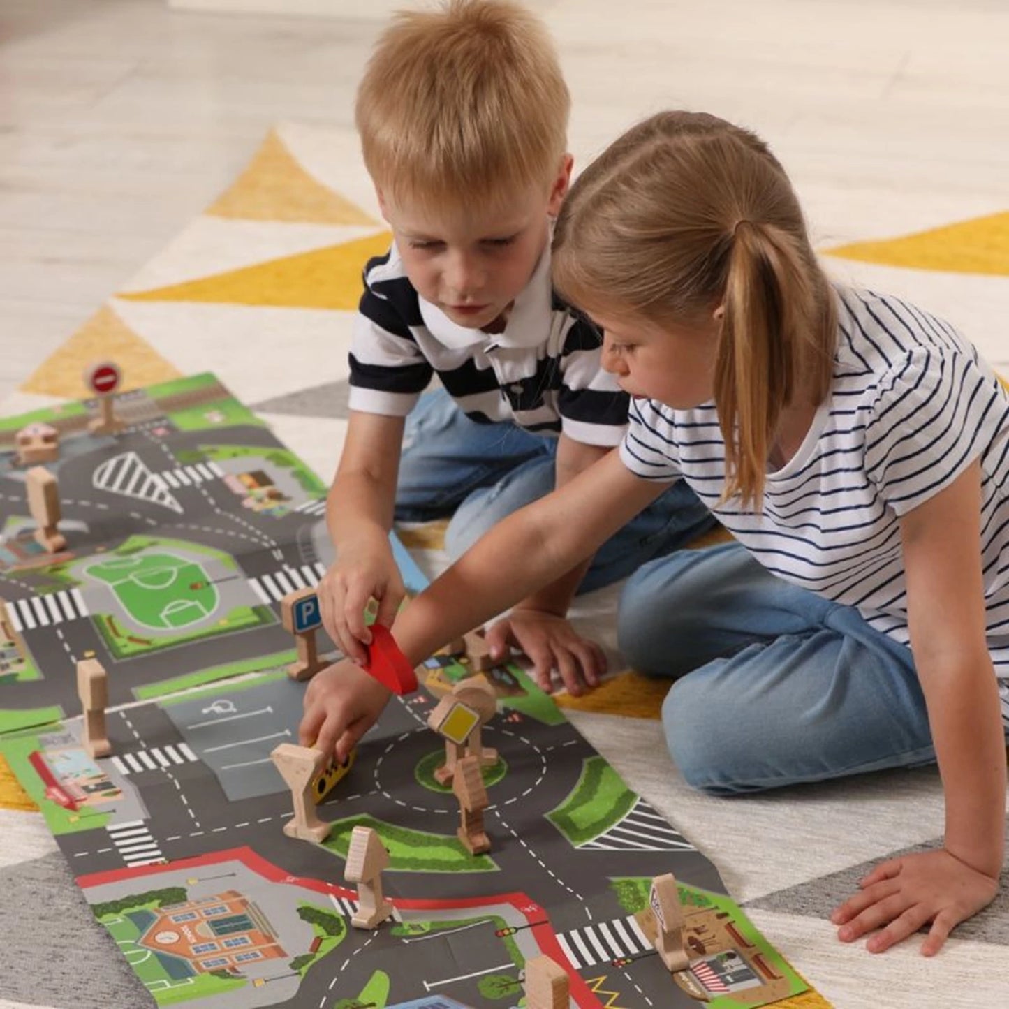 SET JEU PANNEAUX ROUTIERS 18 PIÈCES