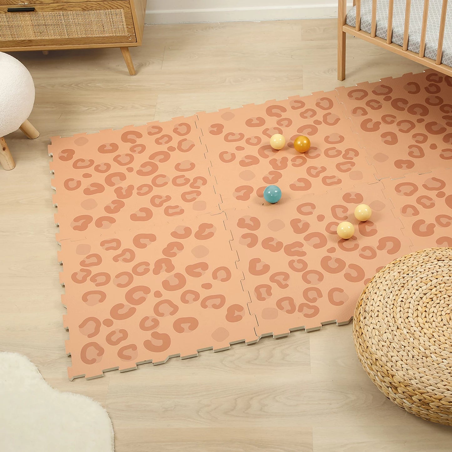 LUDI - MOUSSE DÉCO TAPIS LÉOPARD - F/D/D/I