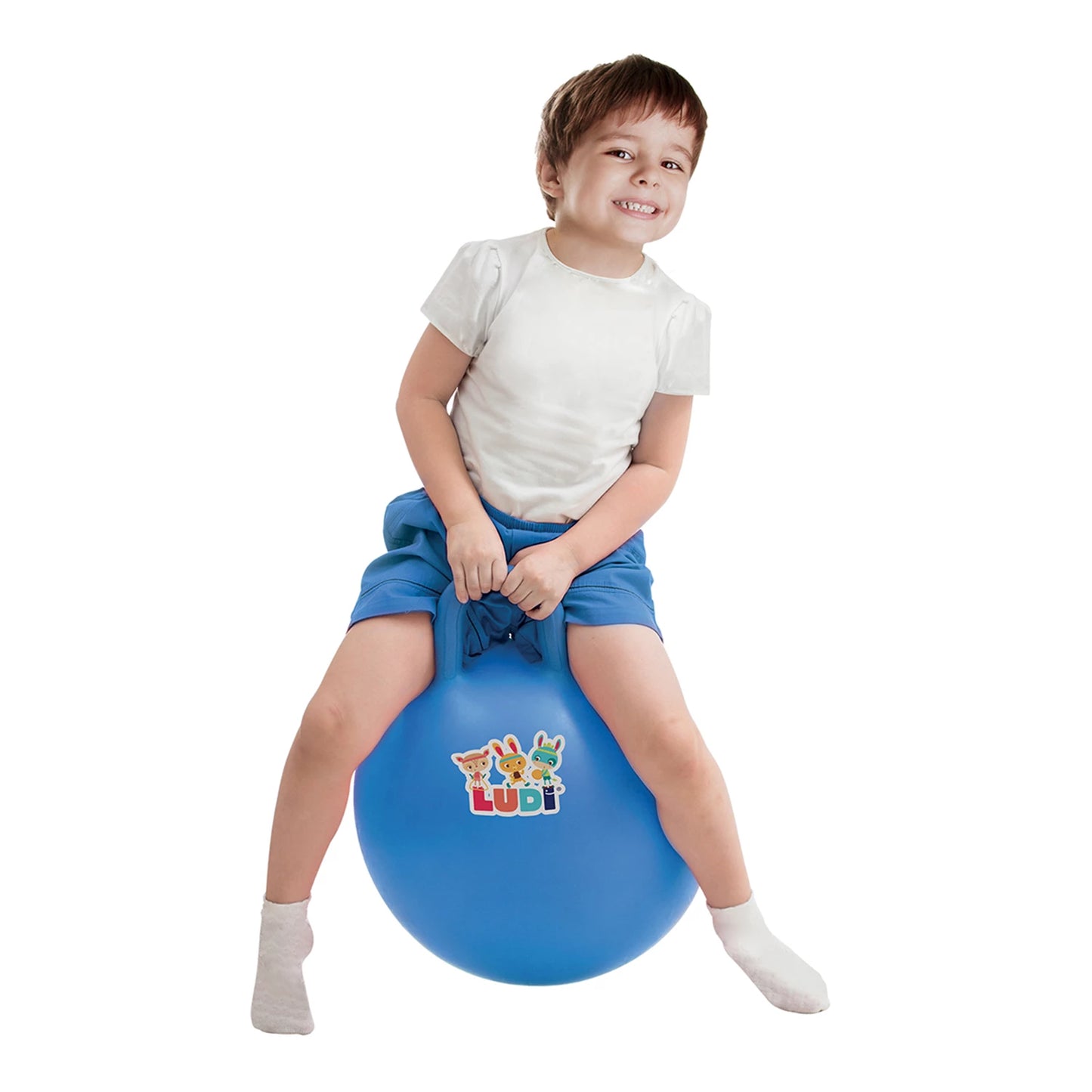 LUDI - HÜPFBALL BLEAH 45CM - F/D/D/I