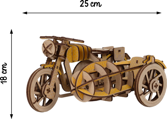 SIDECAR JAUNE (FR-EN-ES-IT-DK-NL)