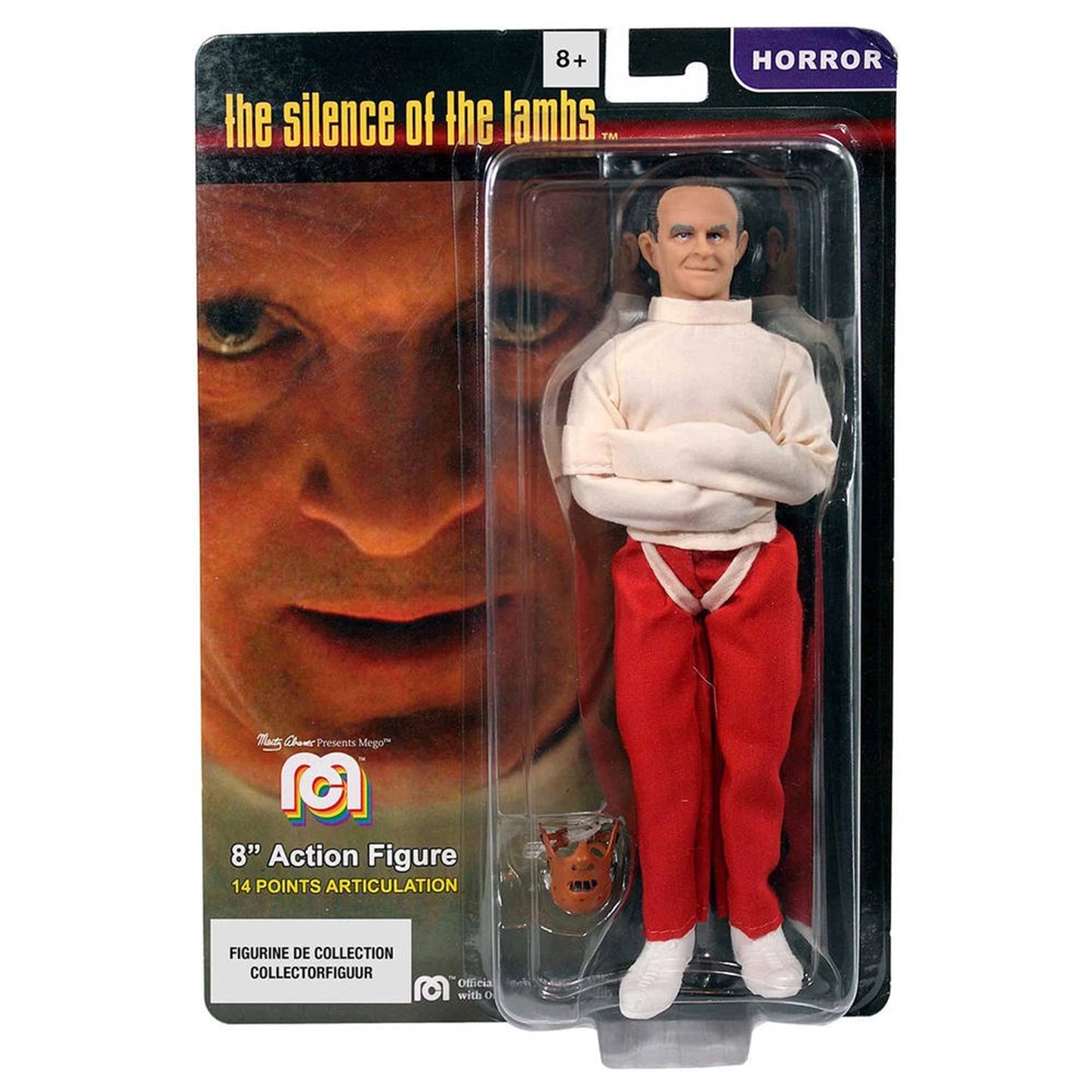 FIG. ARTICULÉE 20 CM HANNIBAL LECTER EN CAMISOLE DE FORCE (FR-E)