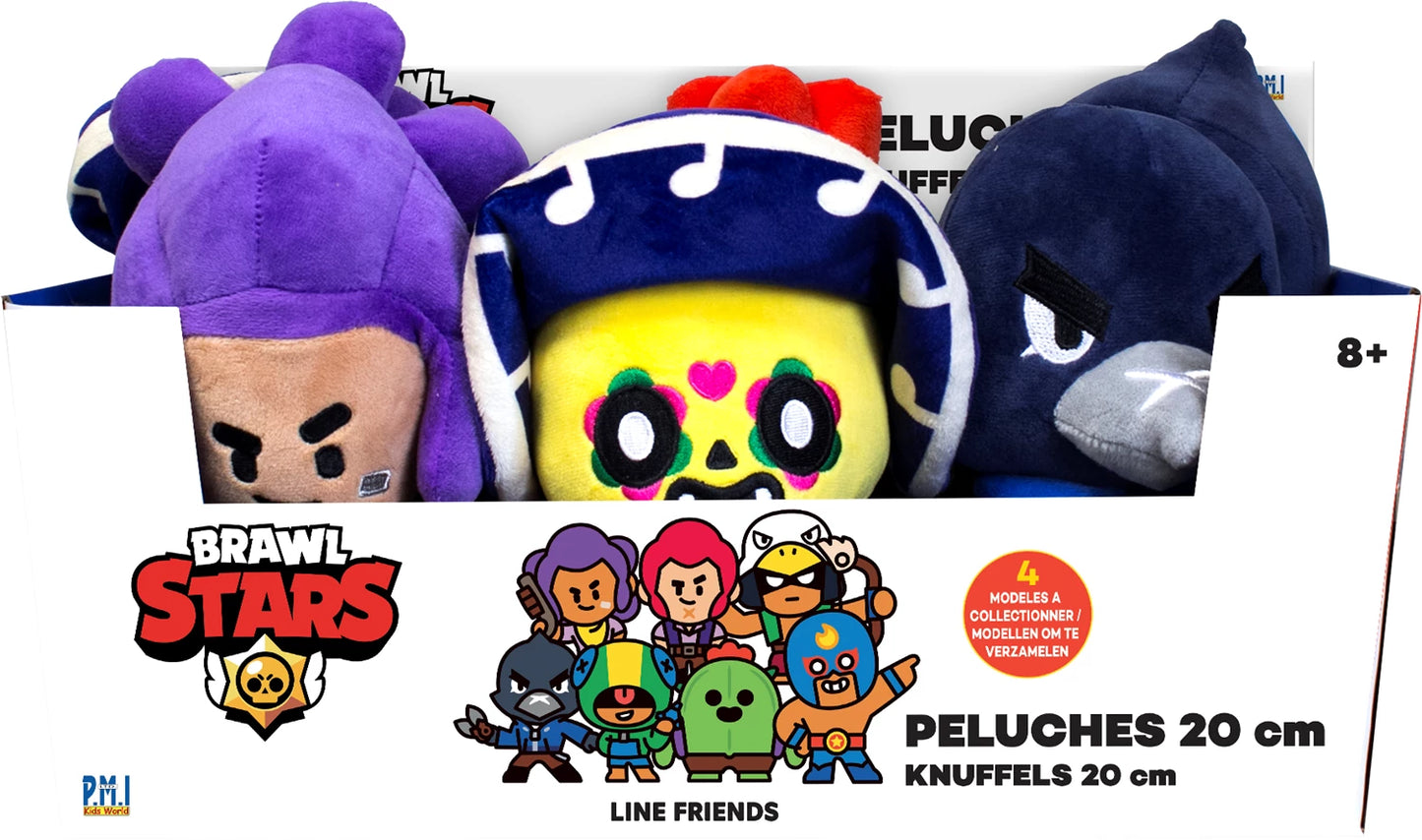 BRAWL STARS - PELUCHE 20CM MODELLI ASSORTIS