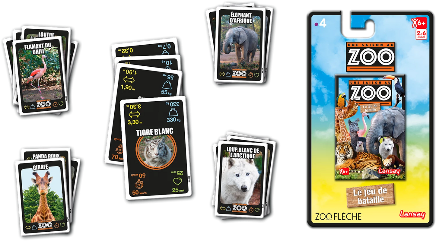 EINE SAISON IM ZOO KARTENSPIEL (FR)