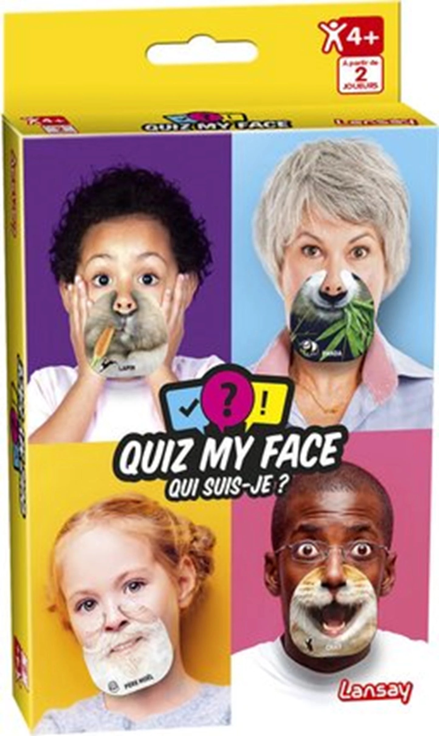 QUIZZ SUR MON VISAGE (FR)
