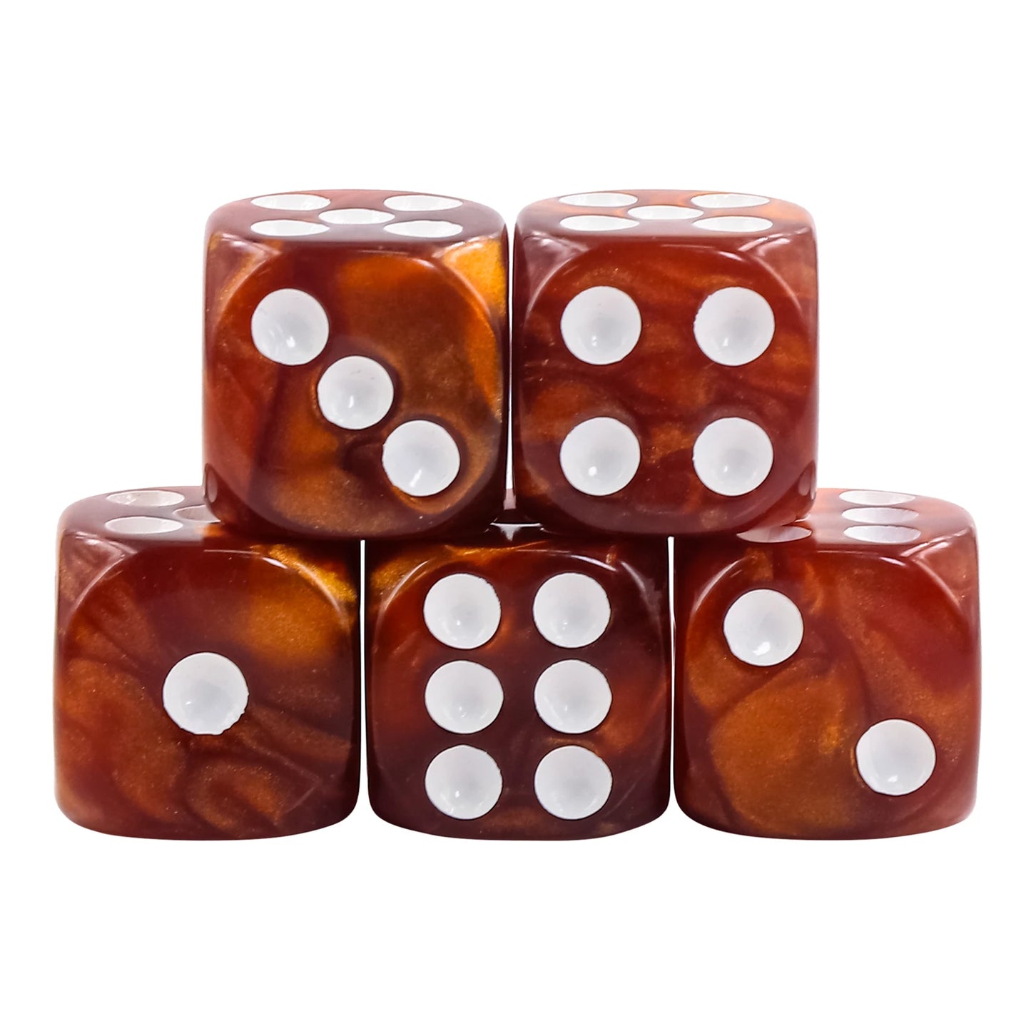 LOTTO 5 DI 6 FACES BROWN PEARL (ML)