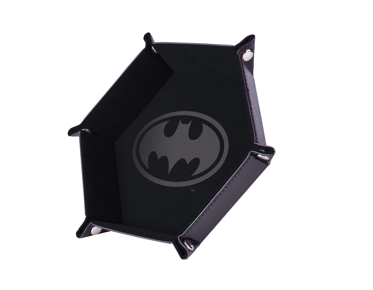 PISTA DI BATMAN NOIRE 19X19CM CUIR ET VELOURS (ML)
