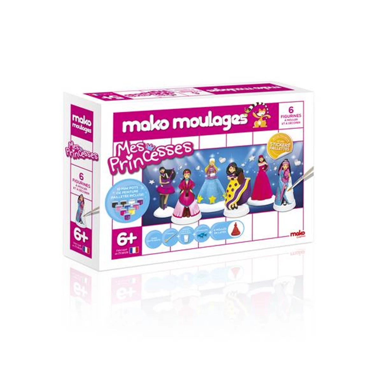COFANETTO MAKO CON PRINCIPESSE 5 MOULES (FR)