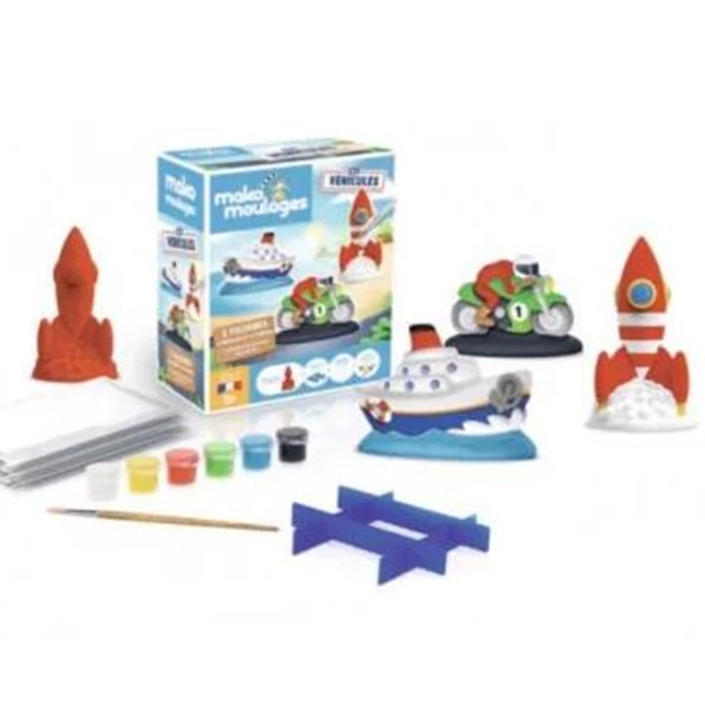 MAKO KIT 3 FORMEN MIT FAHRZEUGEN (FR)